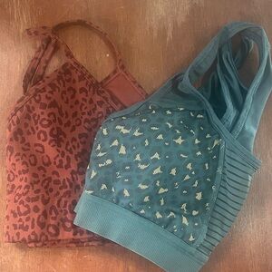 Leopard Print Sports Bra Pack